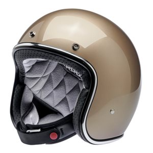 BILTWELL BONANZA CASQUE CHAMPAGNE MÉTALLIQUE