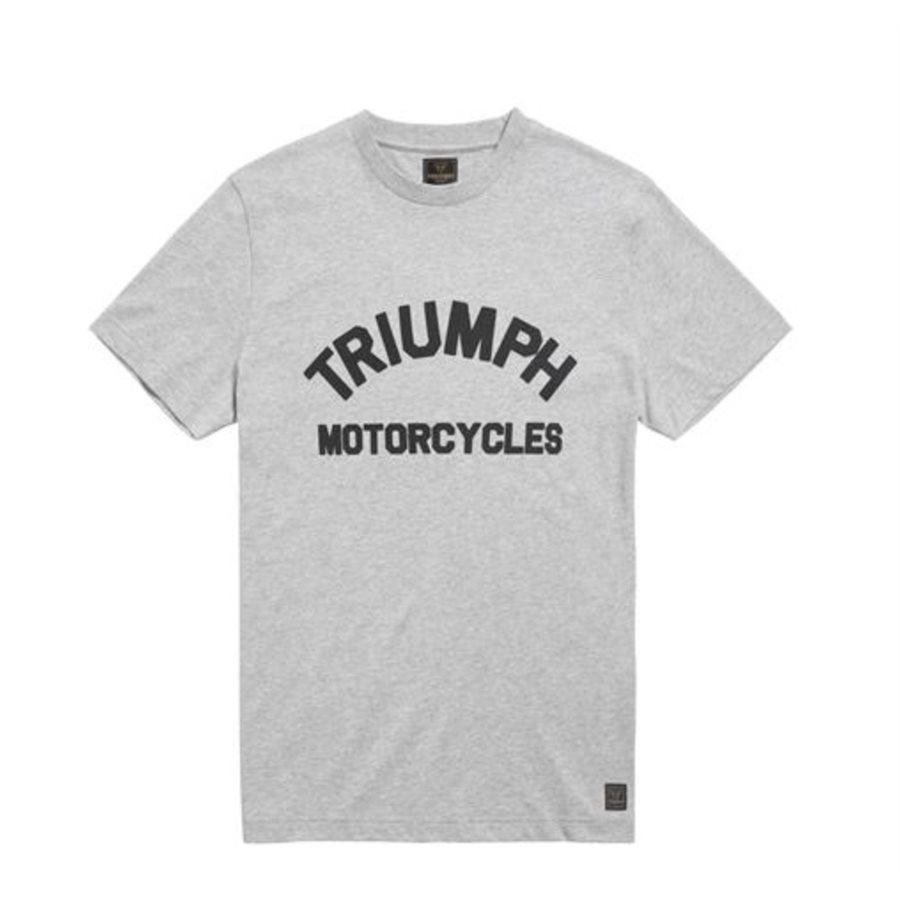 TRIUMPH BURNHAM GREY TEE