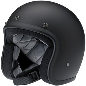 BILTWELL CASQUE BONANZA NOIR MAT